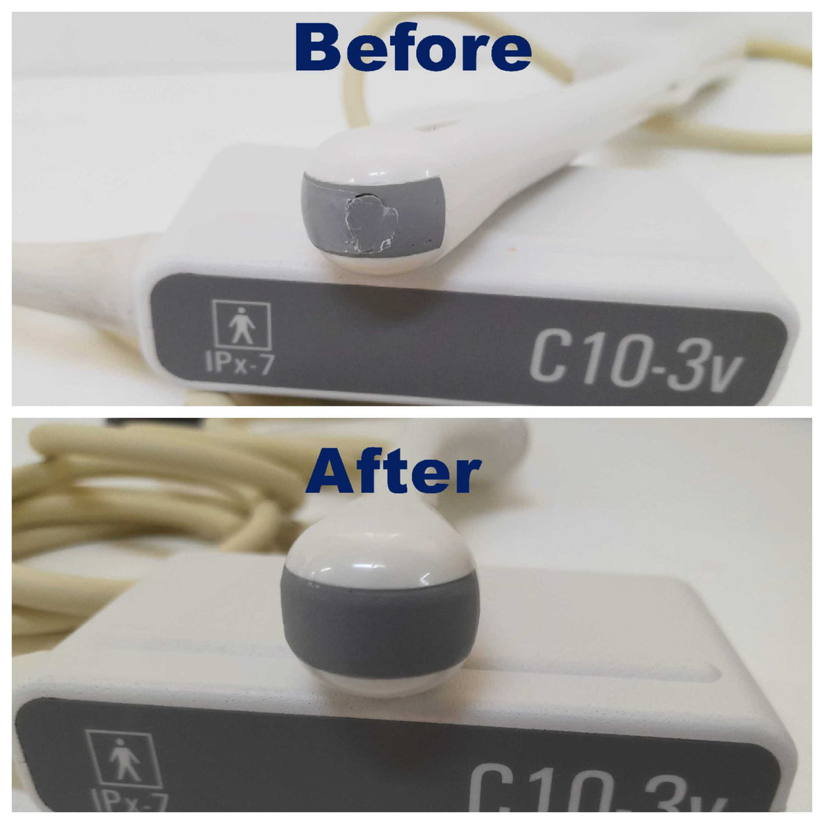 Service For Endocavity [TV] Acoustic Lens Replacement