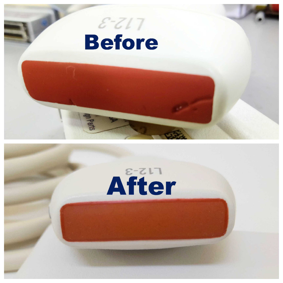 Service For Linear Acoustic Lens Replacement