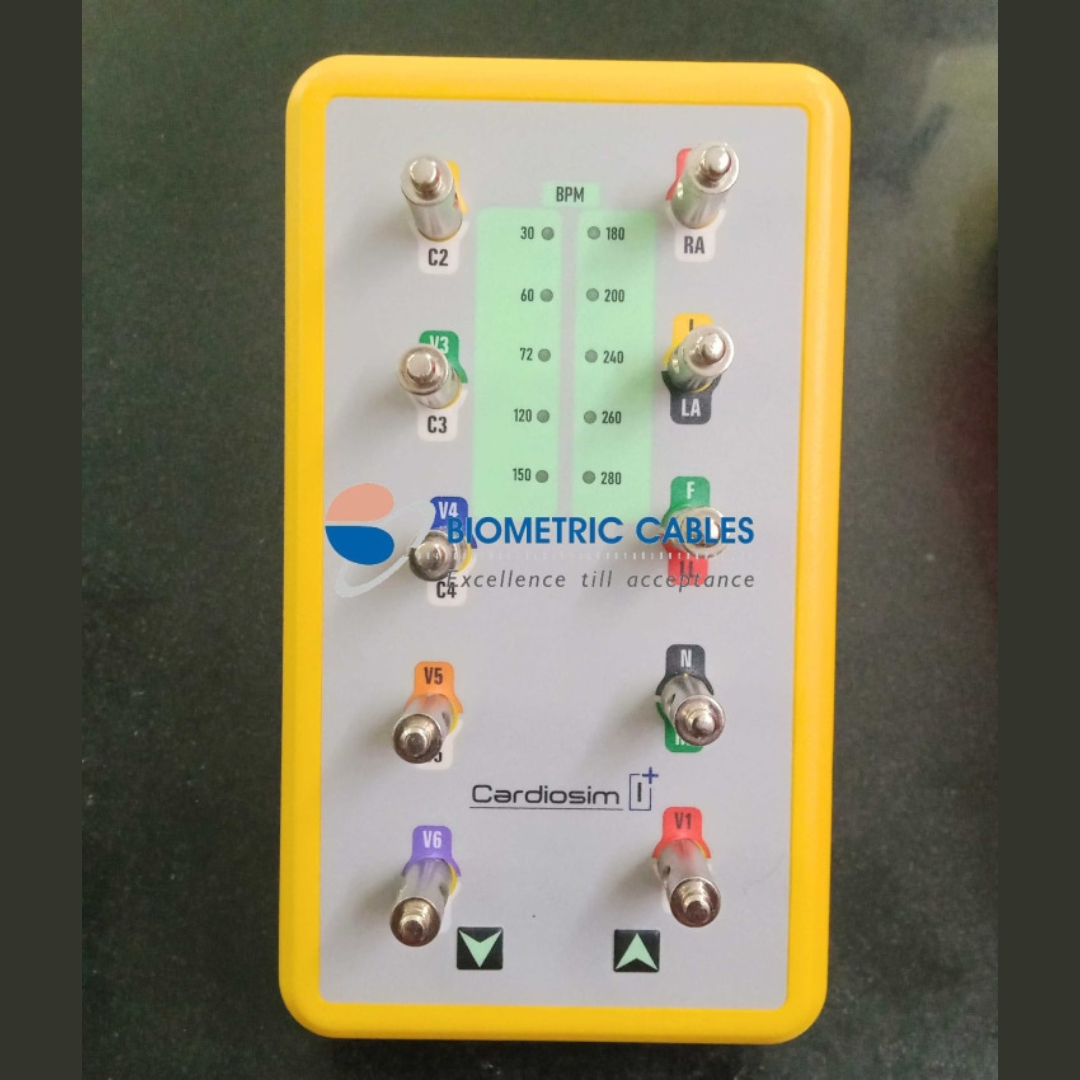 ECG Simulator: Cardiosim I || Biometric Cables