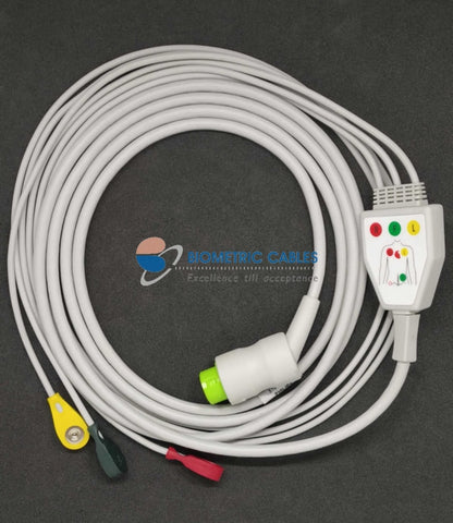 ecg cable 3 lead