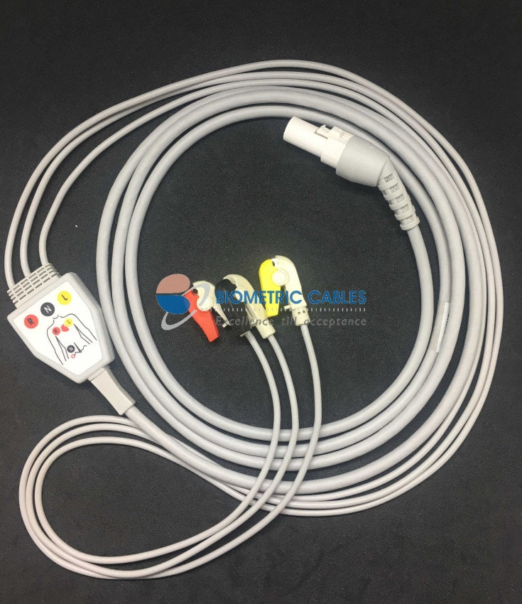 ecglead and trunk cable compatiable L&T | Biometriccables