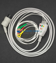Load image into Gallery viewer, 3 Lead Ecg Monitoring Cable(Neonatal Clip) Compatible For Schiller /bpl/welcare