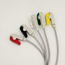 Load image into Gallery viewer, 5 Lead Ecg Monitoring Cable(Clip) Compatible With Schiller