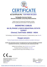 Load image into Gallery viewer, fluke Oxygen sensor ce certificate 