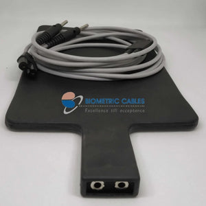 reusable patient plate with cable