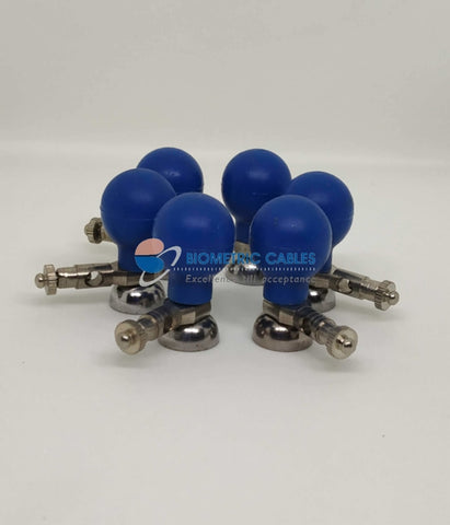 ecg Bulb Electrode (Set Of 6 Nos)
